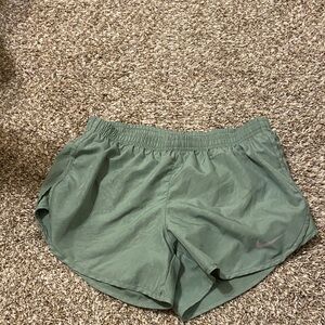 Nike Women's Olive Athletic Shorts